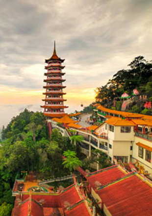 Sunset at Genting Highlands